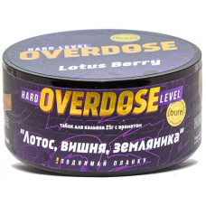 Табак Overdose 25 гр Lotus Berry Лотос Вишня Земляника