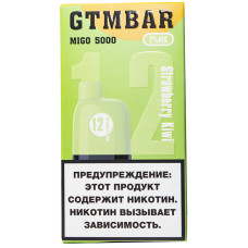 Вейп GTM Bar Migo 5000 Strawberry Kiwi Клубника Киви Одноразовый GTMBar