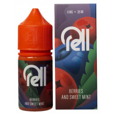 Жидкость Rell Orange 28 мл Berries and Sweet Mint 0 мг/мл Без Никотина МАРКИРОВКА