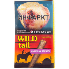 Сигариллы Wild Tail 5шт 105мм American Whiskey Американский Виски