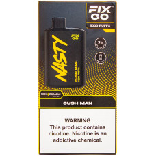 Вейп Nasty Fix Go 5000 тяг Cush Man 2% 650 mAh Одноразовый