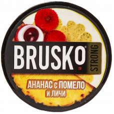 Смесь Brusko 50 гр Strong Ананас Помело Личи (кальянная без табака)