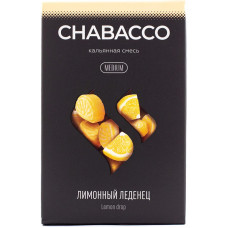 Смесь Chabacco 50 гр Medium Лимонный Леденец Lemon Drop (кальянная без табака)