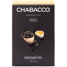 Смесь Chabacco 50 гр Medium Молочный Улун Milk Oolong (кальянная без табака)