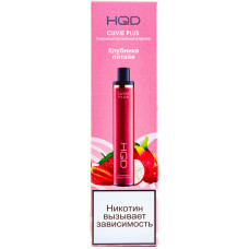 Вейп HQD CUVIE PLUS 20 мг Клубника Питайя Strawberry Dragon fruit Одноразовый