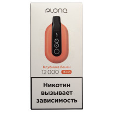 Вейп Plonq Ultra 12000 Клубника Банан