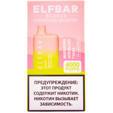 Вейп Elf Bar BC4000 Маракуйя Апельсин Гуава 20 мг 650 mAh Одноразовый