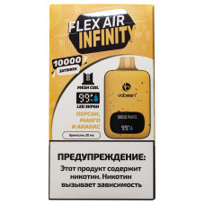 Вейп Vabeen Flex Air Infinity 10000 Персик Манго Ананас Одноразовый