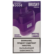 Вейп Brusko LONGPARTY 9000 Виноград Вишня